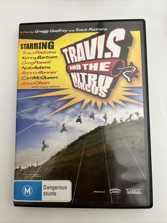 Travis And The Nitro Circus (DVD, 2006) Travis Pastrana Region 4