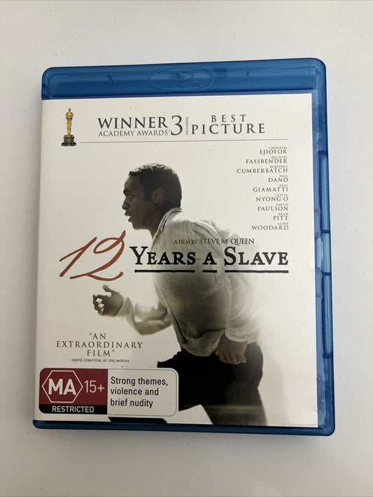12 Years A Slave (Blu-ray, 2013) Chiwetel Ejiofor, Dwight Henry, Dickie Gravois