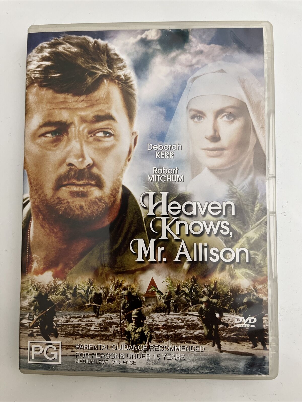 Heaven Knows, Mr. Allison (DVD, 1957) Robert Mitchum, Deborah Kerr  Region 4