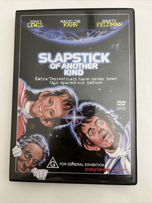 Slapstick of Another Kind (DVD, 1982) Jerry Lewis, Madeline Kahn Region 4