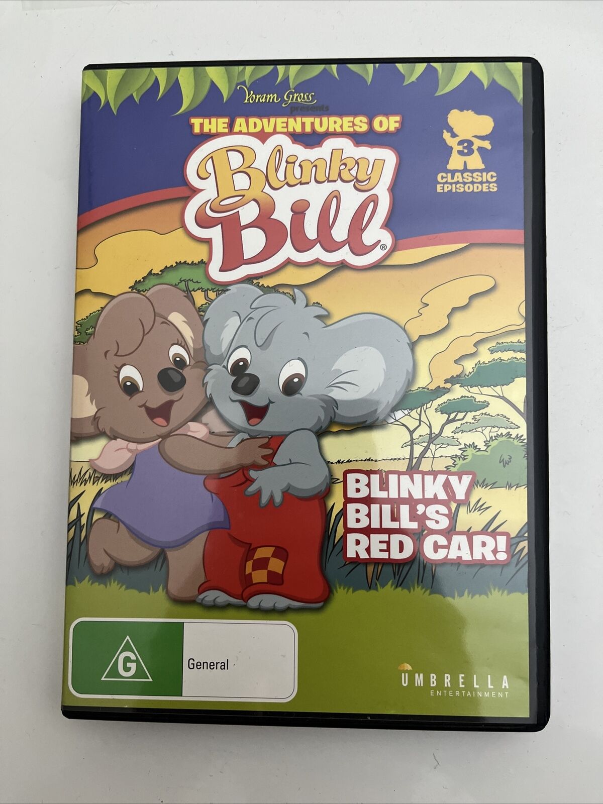 Blinky Bill's Red Car (DVD, 1993) All Regions