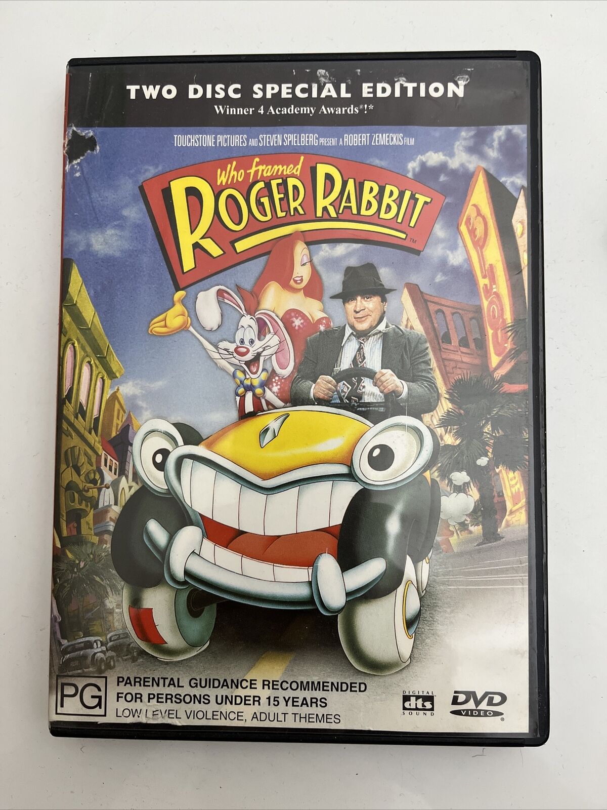 Who Framed Roger Rabbit (Special Edition, DVD, 1988) Bob Hoskins Region 4