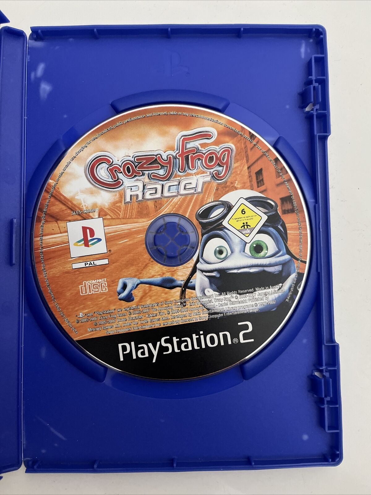 Crazy Frog Racer - Sony PlayStation 2 PS2 PAL Game