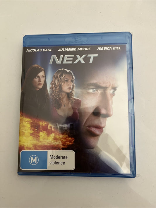 Next (Blu-ray, 2007) Arne Schmidt, Nicolas Cage, Graham King Region B