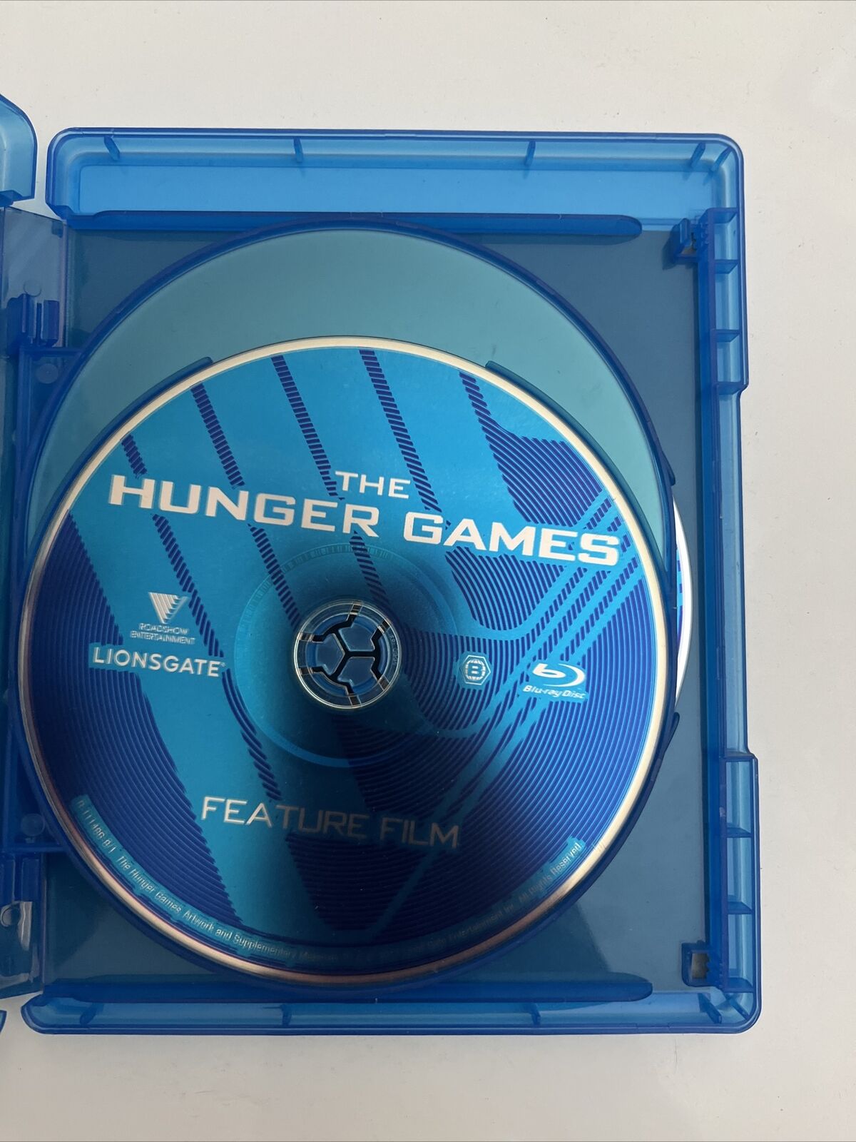 The Hunger Games (Blu-ray, 2011)  Jennifer Lawrence Region B