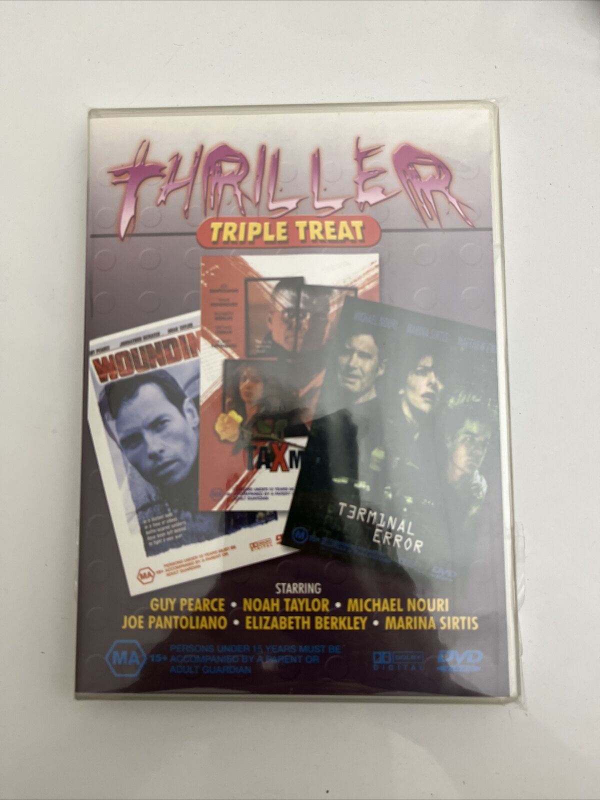 Taxman / Woundings / Terminal Error  DVD All Regions NEW