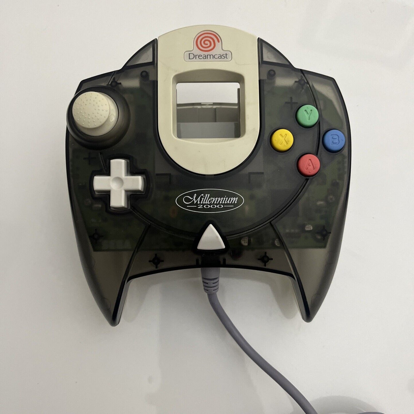 Genuine Official Sega Dreamcast Millennium 2000 Controller Transparent