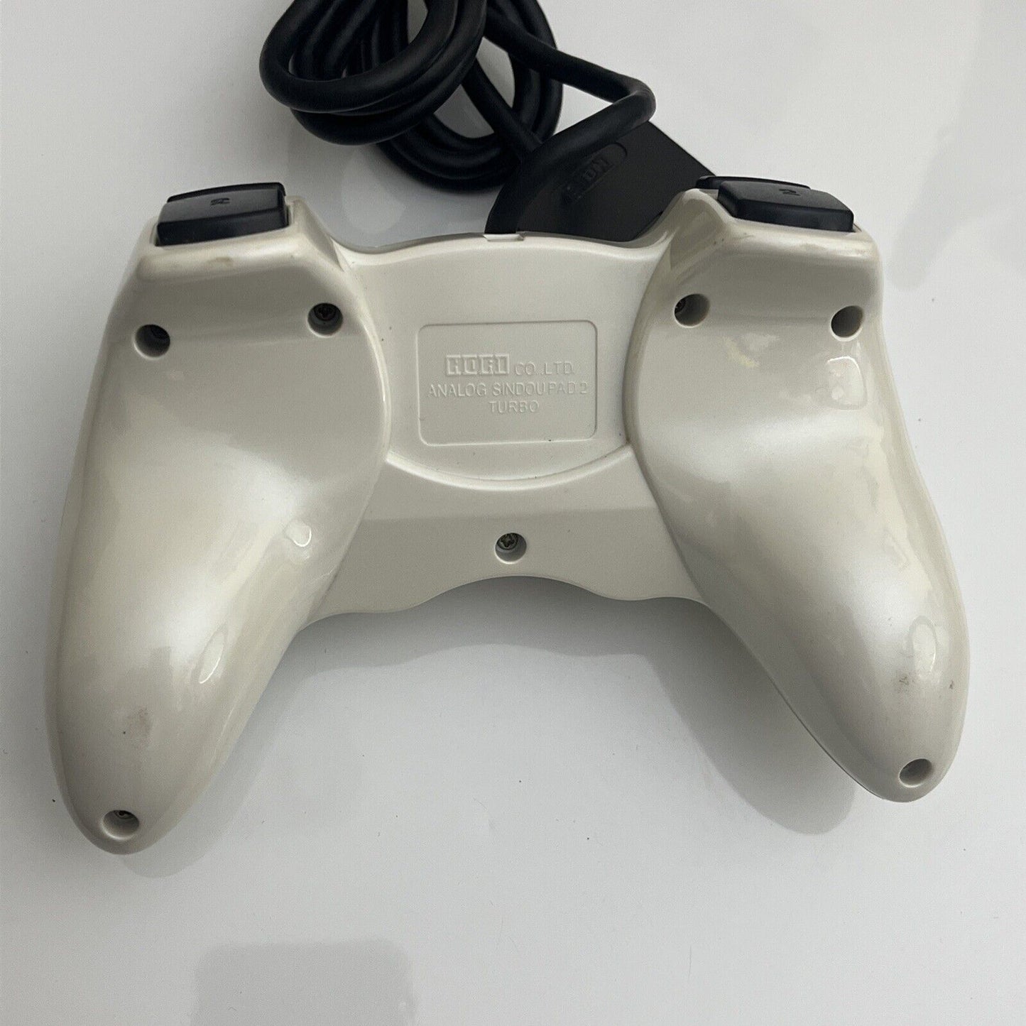 Hori Sony PlayStation Analog Sindou Pad 2 Turbo Controller  White for PS1 PS2