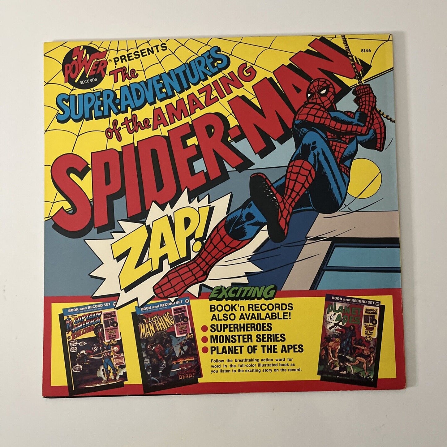 The Amazing Spider-Man And Friends LP 1974 Vinyl Record 8146 Marvel