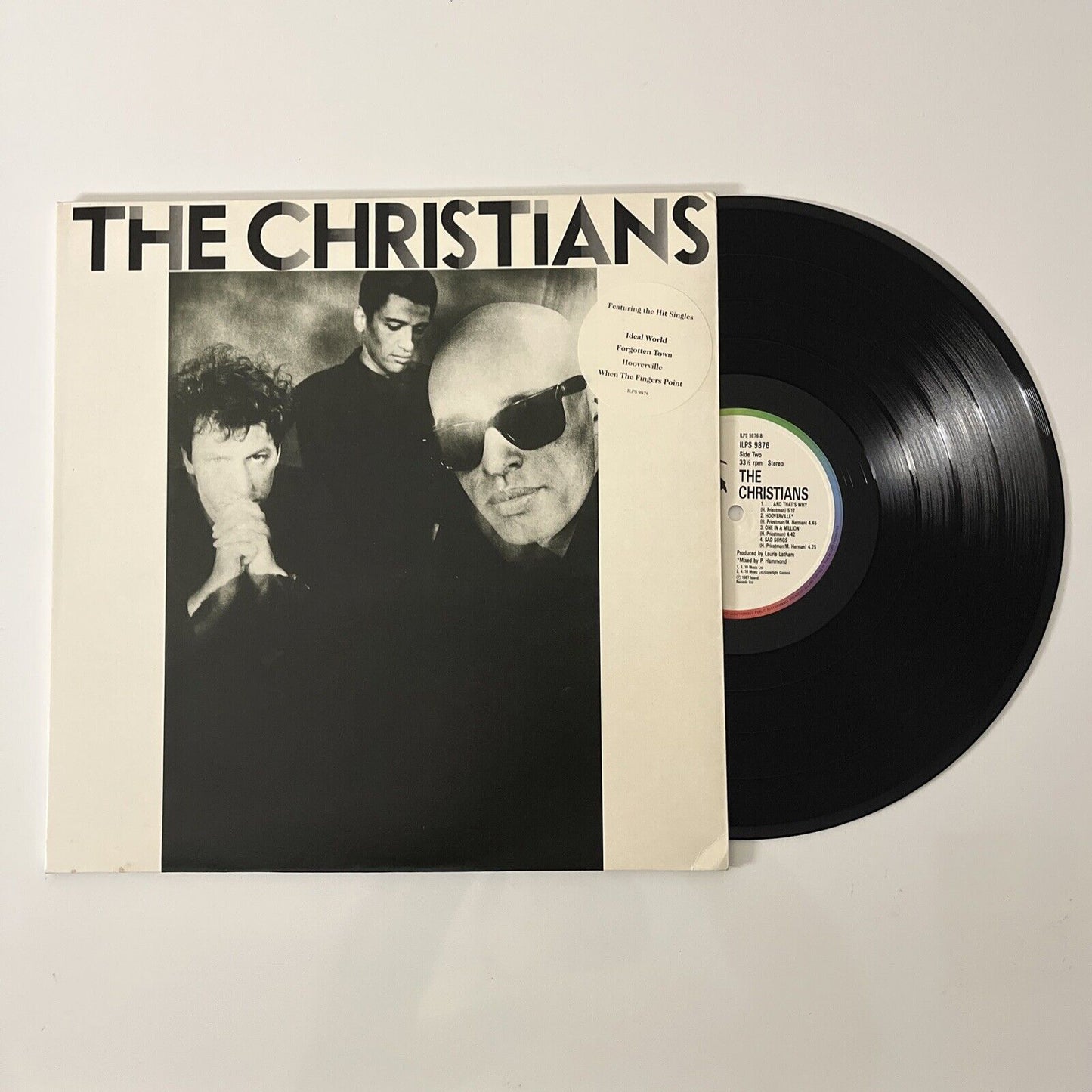 The Christians LP Vinyl 1987 Record ILPS 9876