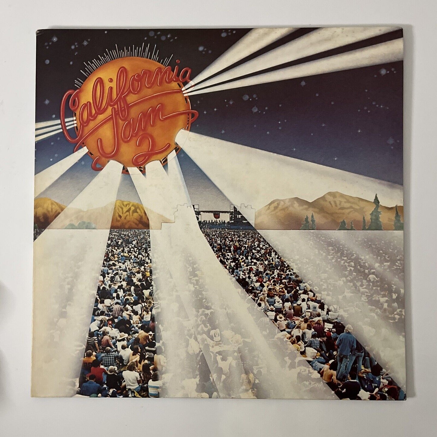 California Jam 2 2xLP Vinyl 1978 Record 40AP 1090