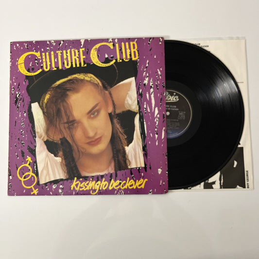 Culture Club - Kissing To Be Clever LP Vinyl Record 1982 FE 38398