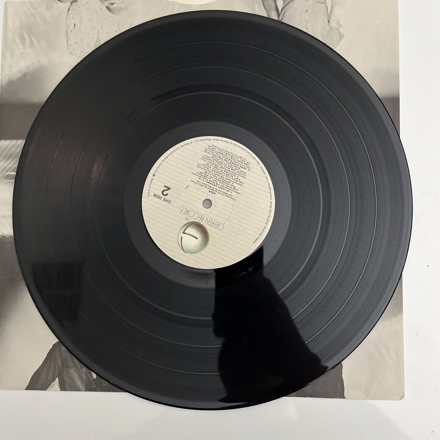 Asia 1982 LP Vinyl Record GHS 2008 Geffen Records