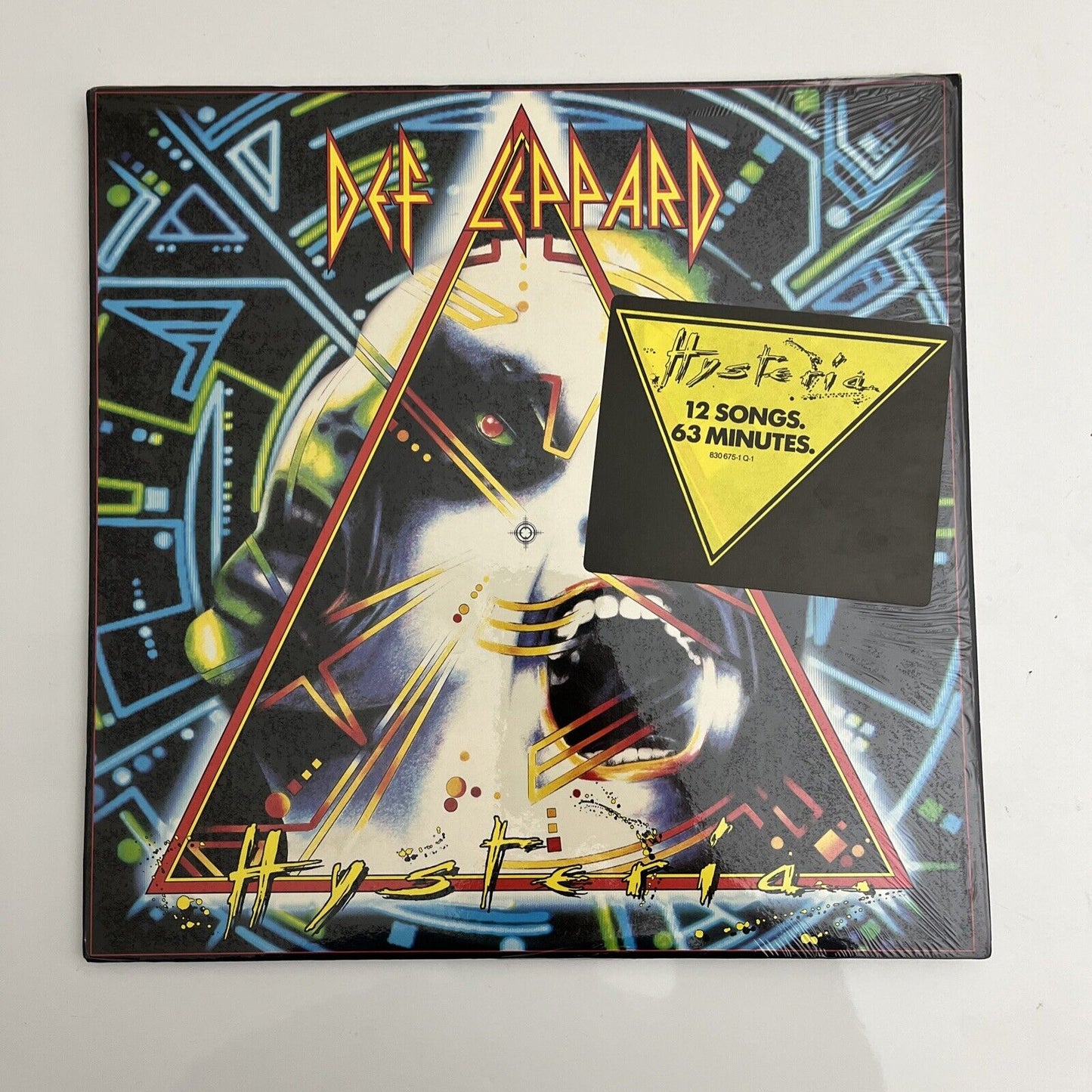 Def Leppard - Hysteria LP 1987 Vinyl Record 422 830-675-1