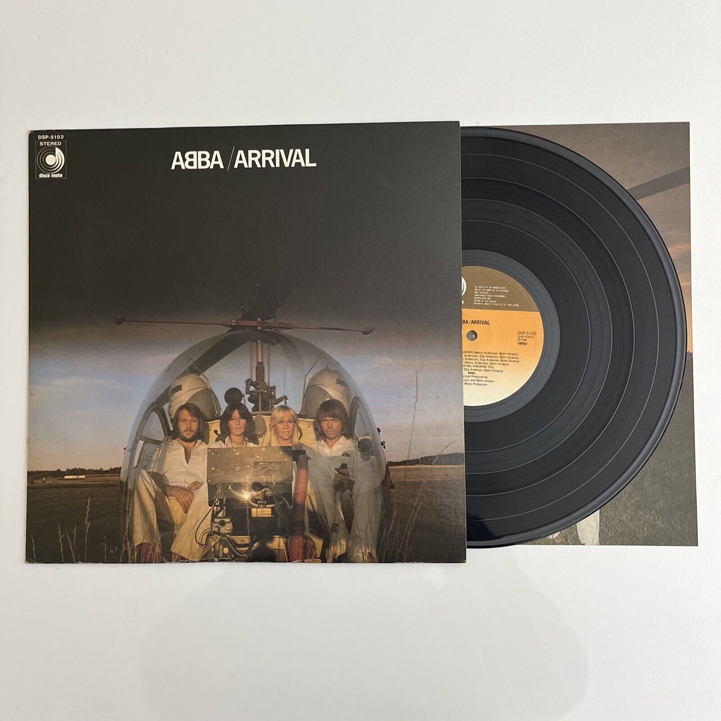 ABBA - Arrival LP 1976 Vinyl Record DSP-5102