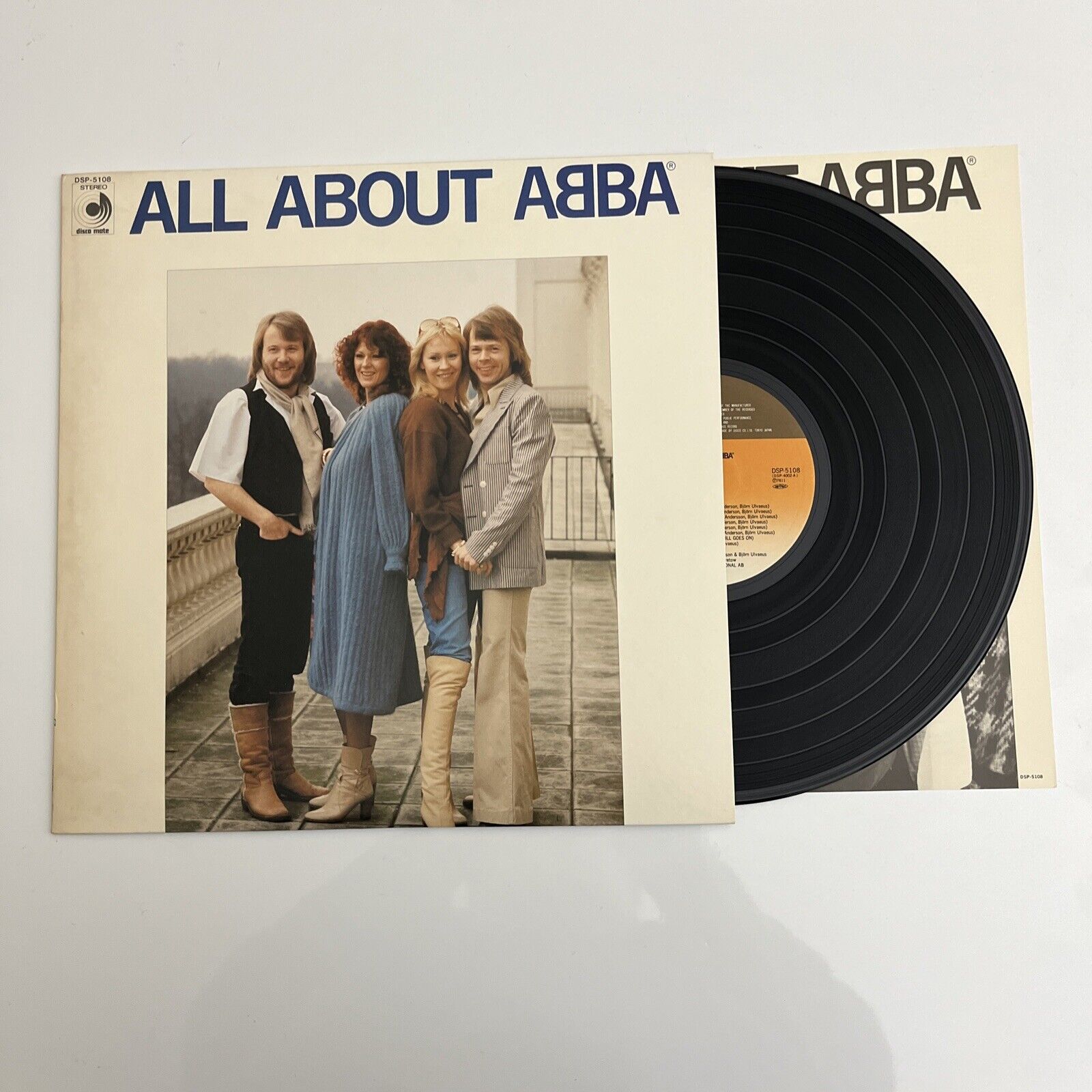 ABBA - All About ABBA LP 1978 Vinyl Record DSP-5108 – Retro Unit