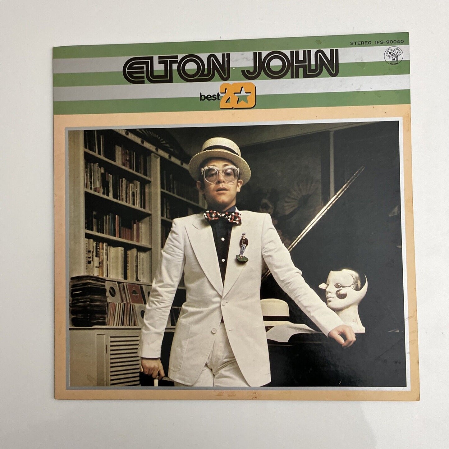 Elton John - Best 20 LP 1975 Vinyl Record IFS-90040