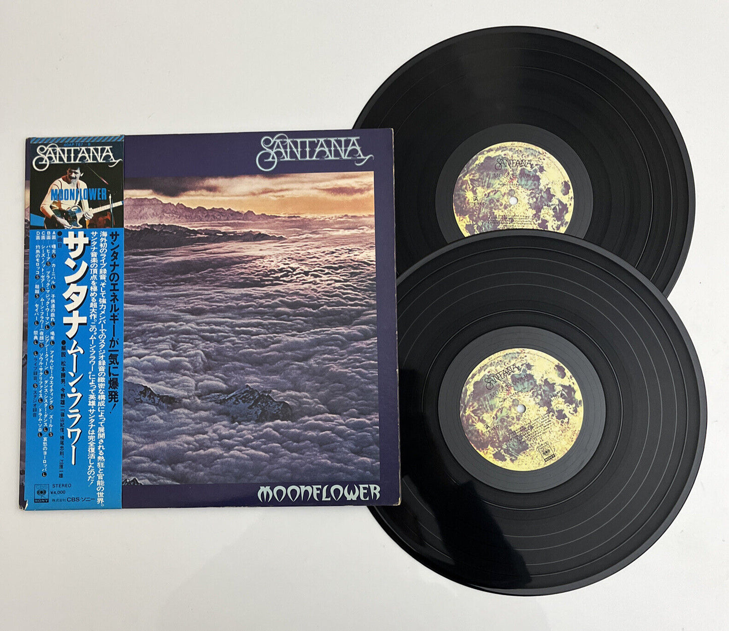 Santana - Moonflower 2x LP 1977 Vinyl Record 40AP 787 Gatefold