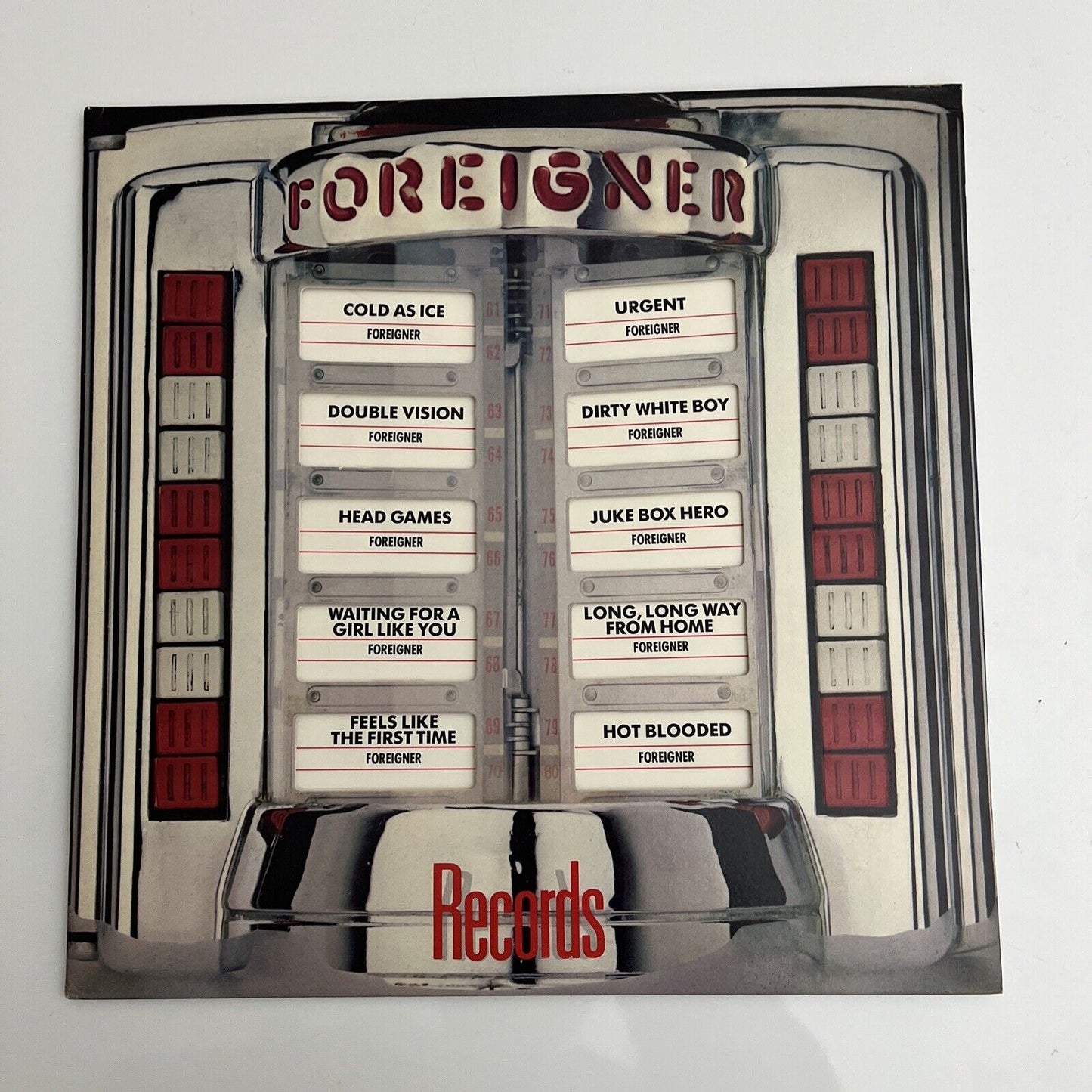 Foreigner Records LP 1982 Vinyl Record 80999 Gatefold