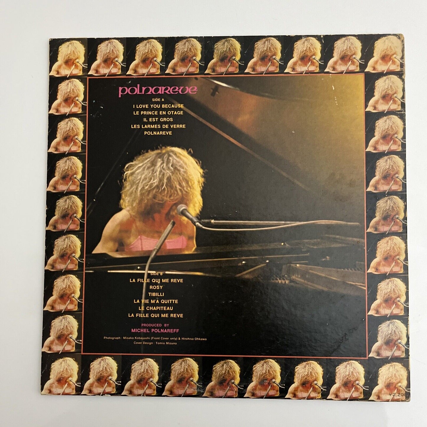 Michel Polnareff – Polnareve LP 1974 Vinyl Record ECPN-25 Gatefold