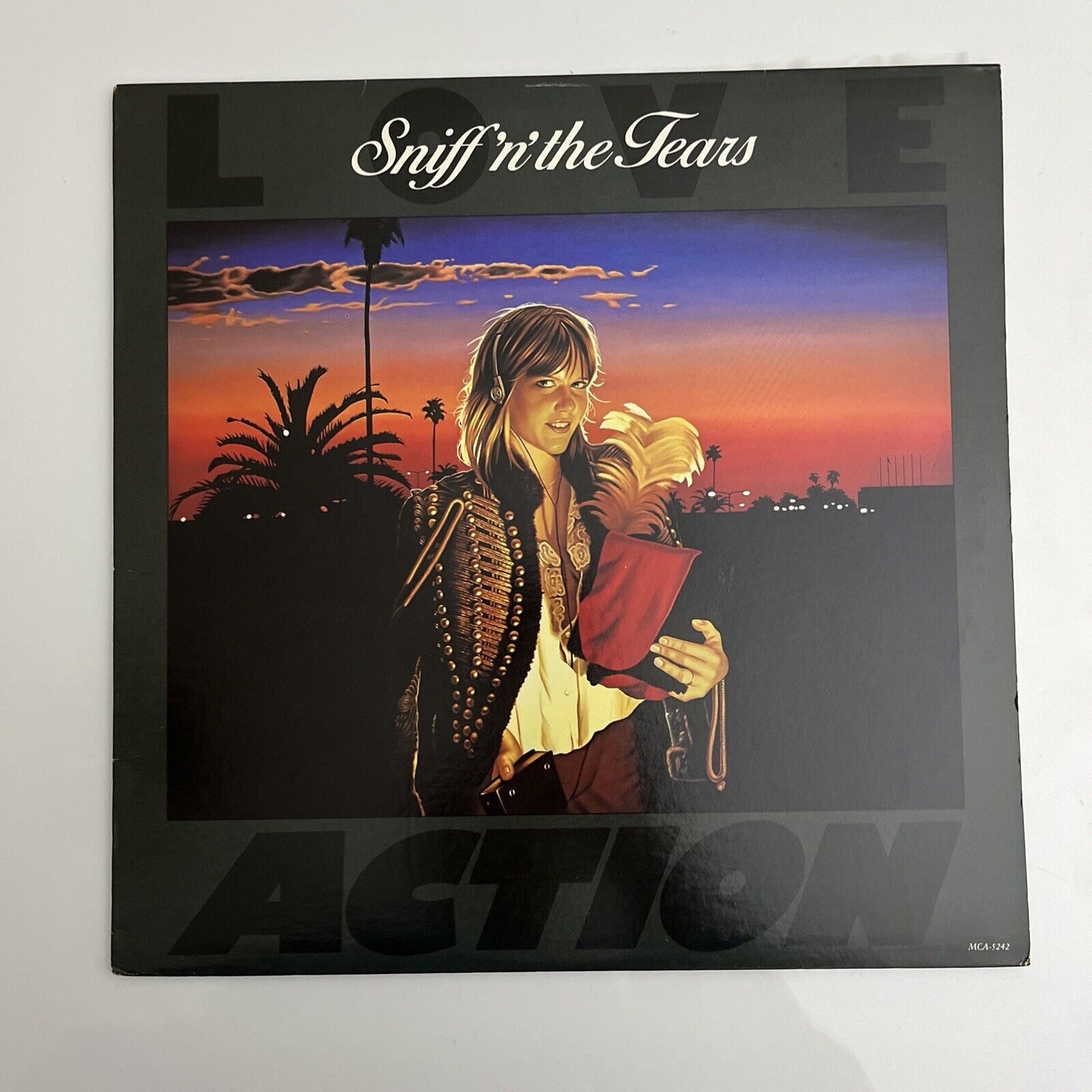 Sniff 'n' The Tears – Love Action LP 1981 Vinyl Record MCA-5242