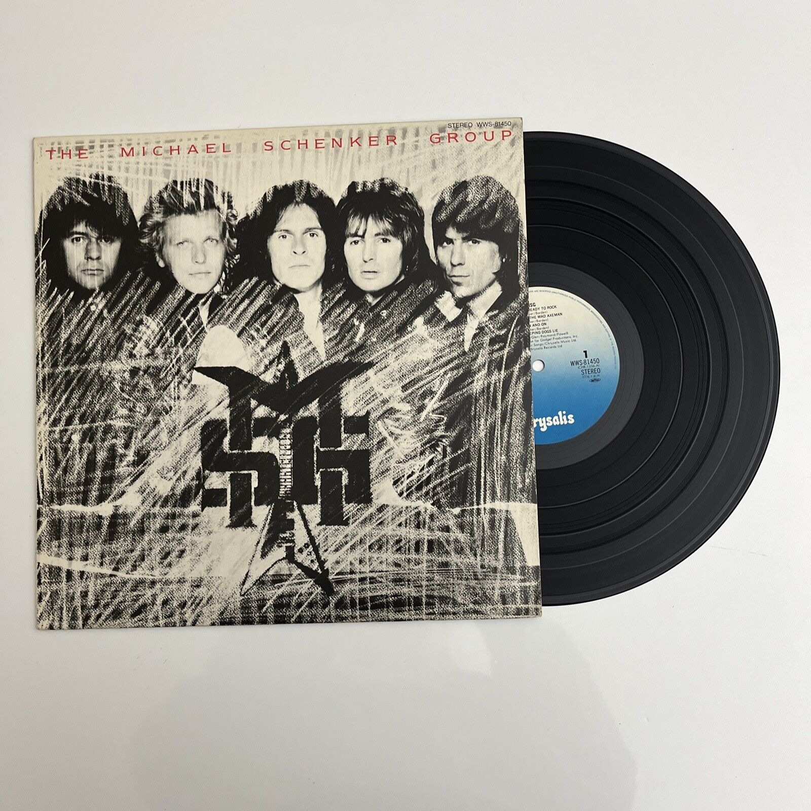 The Michael Schenker Group – MSG LP 1981 Vinyl Record WWS-81450 – Retro ...