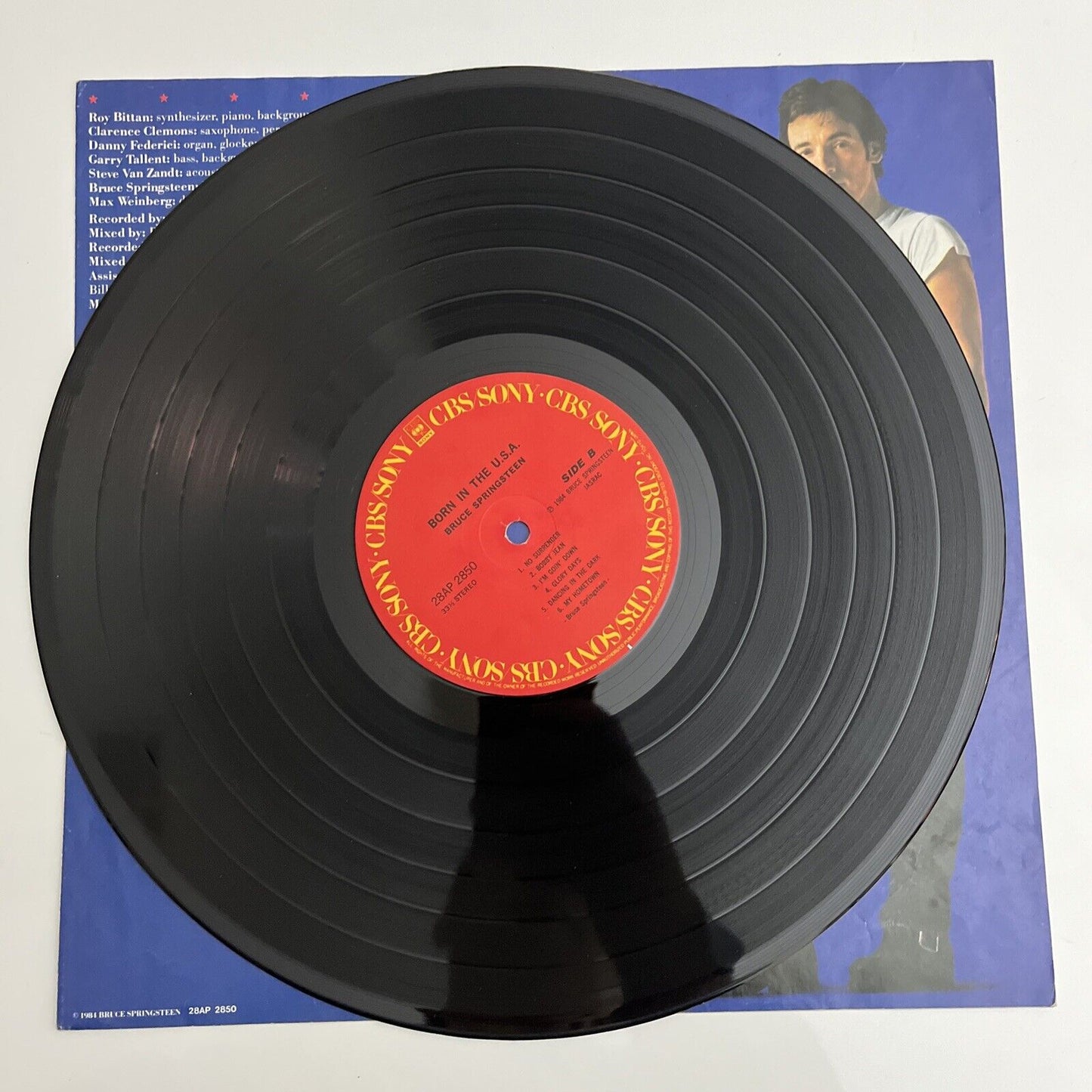 Bruce Springsteen - Born In The USA LP Vinyl Record 28AP 2850 1984
