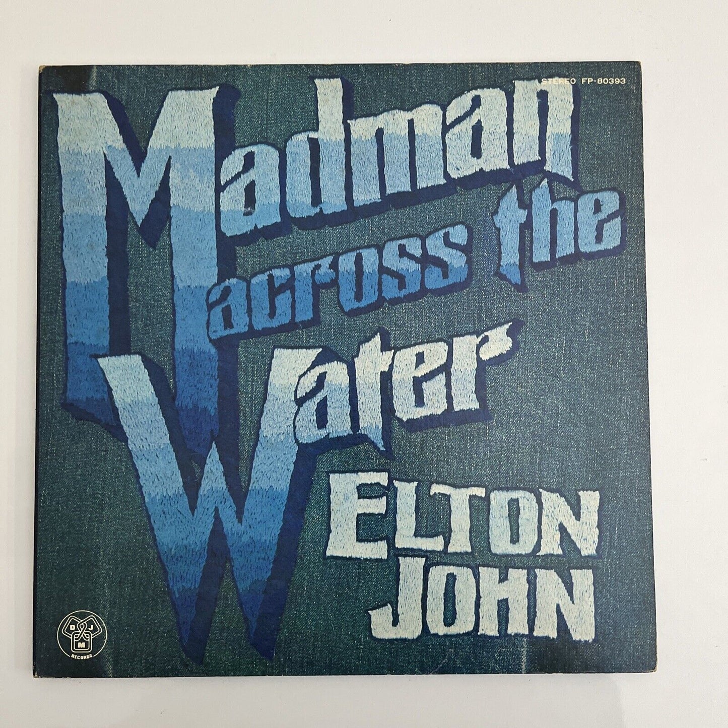 Elton John - Madman Across The Water LP 1971 Vinyl Record FP-80393 First Press