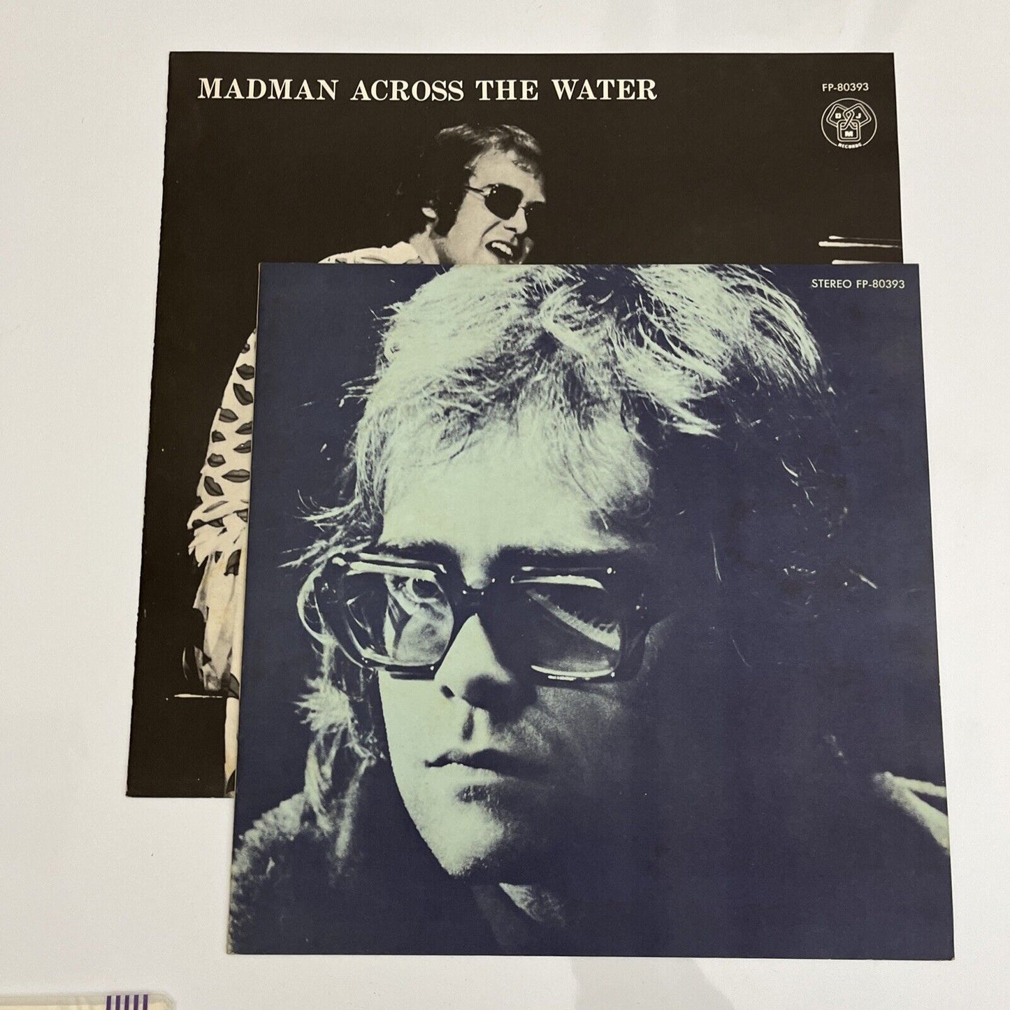 Elton John - Madman Across The Water LP 1971 Vinyl Record FP-80393 First Press