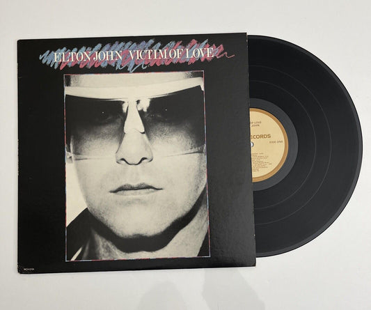 Elton John - Victim Of Love LP 1979 Vinyl Record MCA-5104