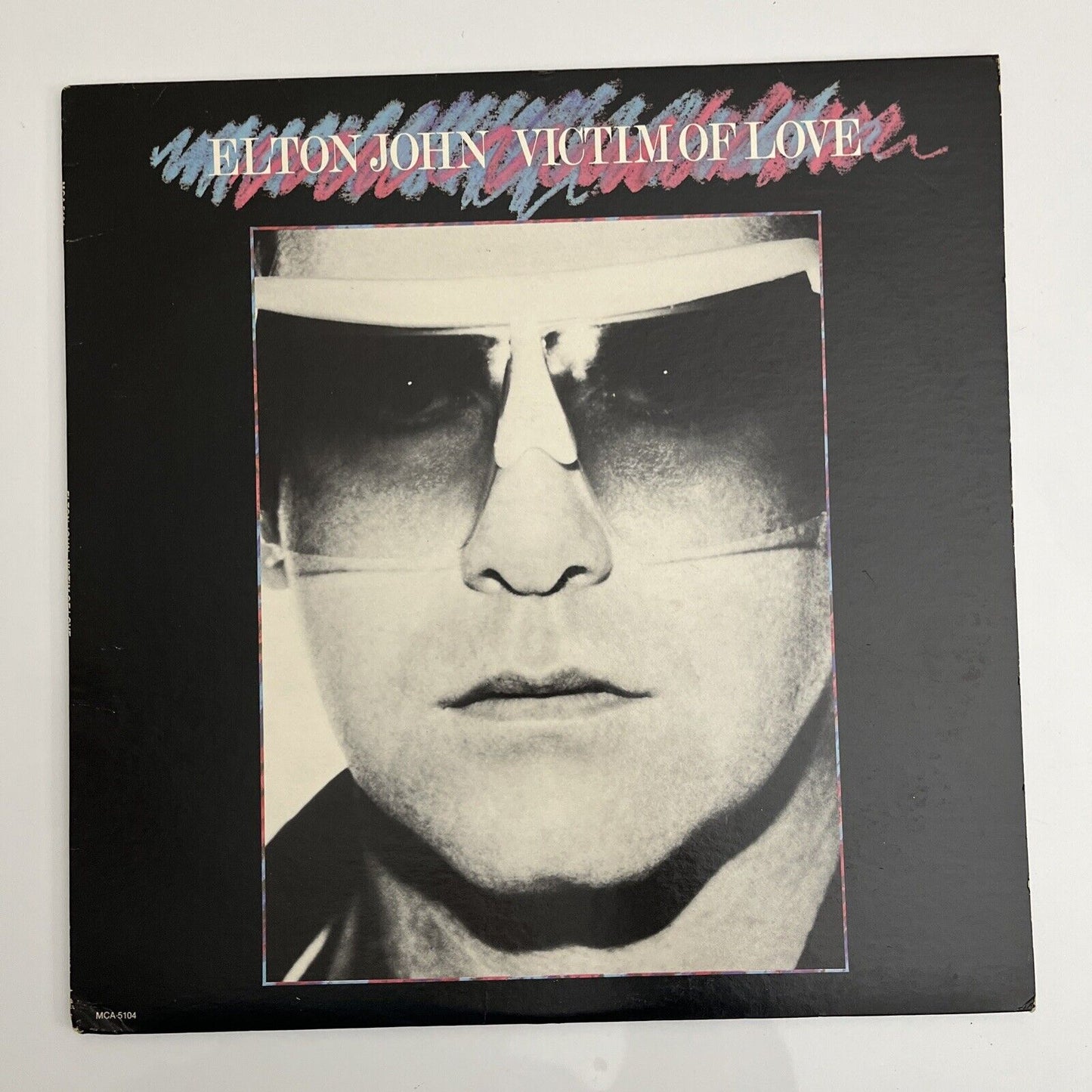 Elton John - Victim Of Love LP 1979 Vinyl Record MCA-5104