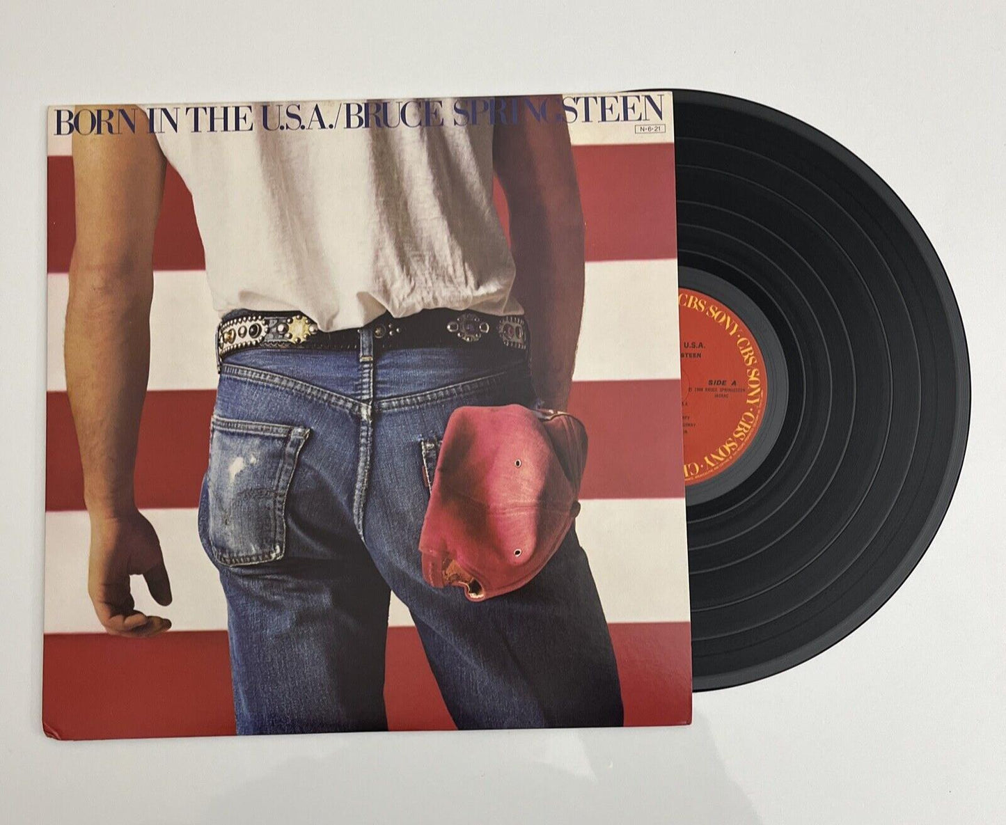 Bruce Springsteen - Born In The USA  LP 1984  Vinyl Record 28AP 2850