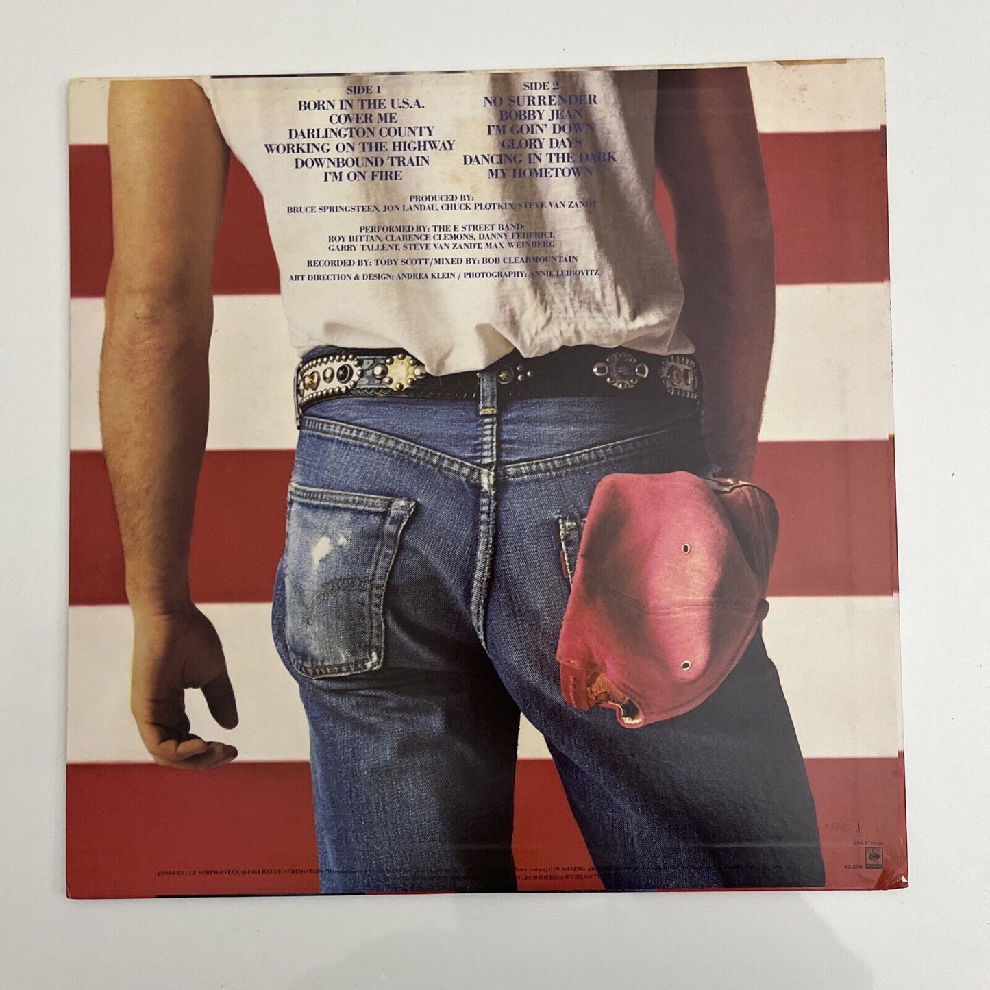 Bruce Springsteen - Born In The USA  LP 1984  Vinyl Record 28AP 2850