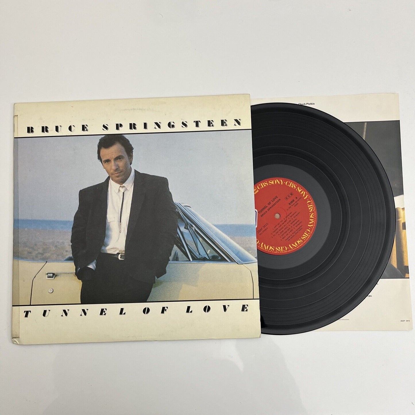 Bruce Springsteen - Tunnel Of Love LP 1987 Vinyl Record 28AP 3410