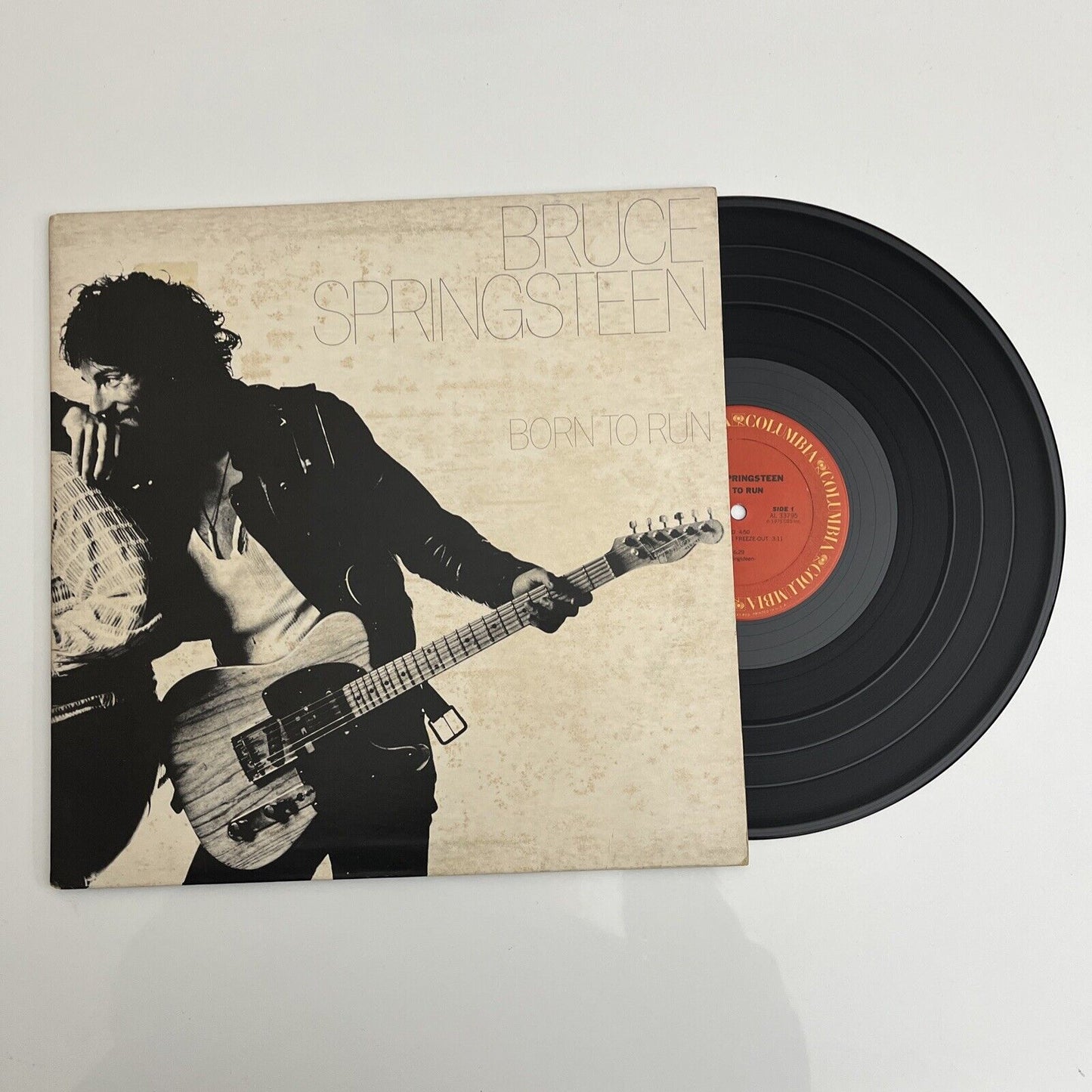 Bruce Springsteen - Born To Run LP 1975 Vinyl Record  JC 33795 Gatefold