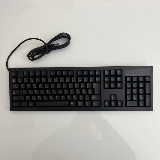 Genuine Official Sony PlayStation USB Keyboard SCPH-10240 Compatible PS2 and PC