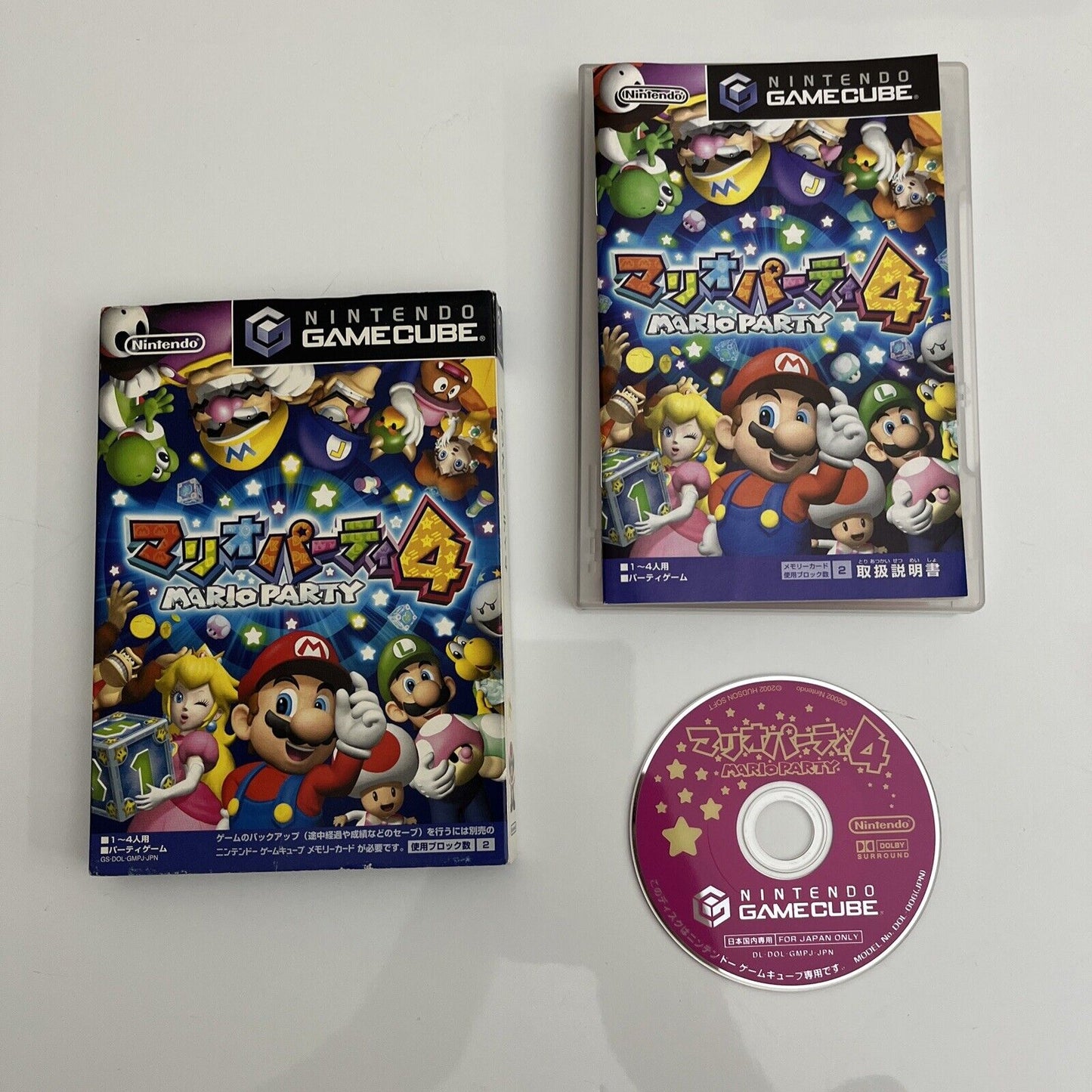 Mario Party 4 - Nintendo GameCube NTSC-J JAPAN GC Game Complete