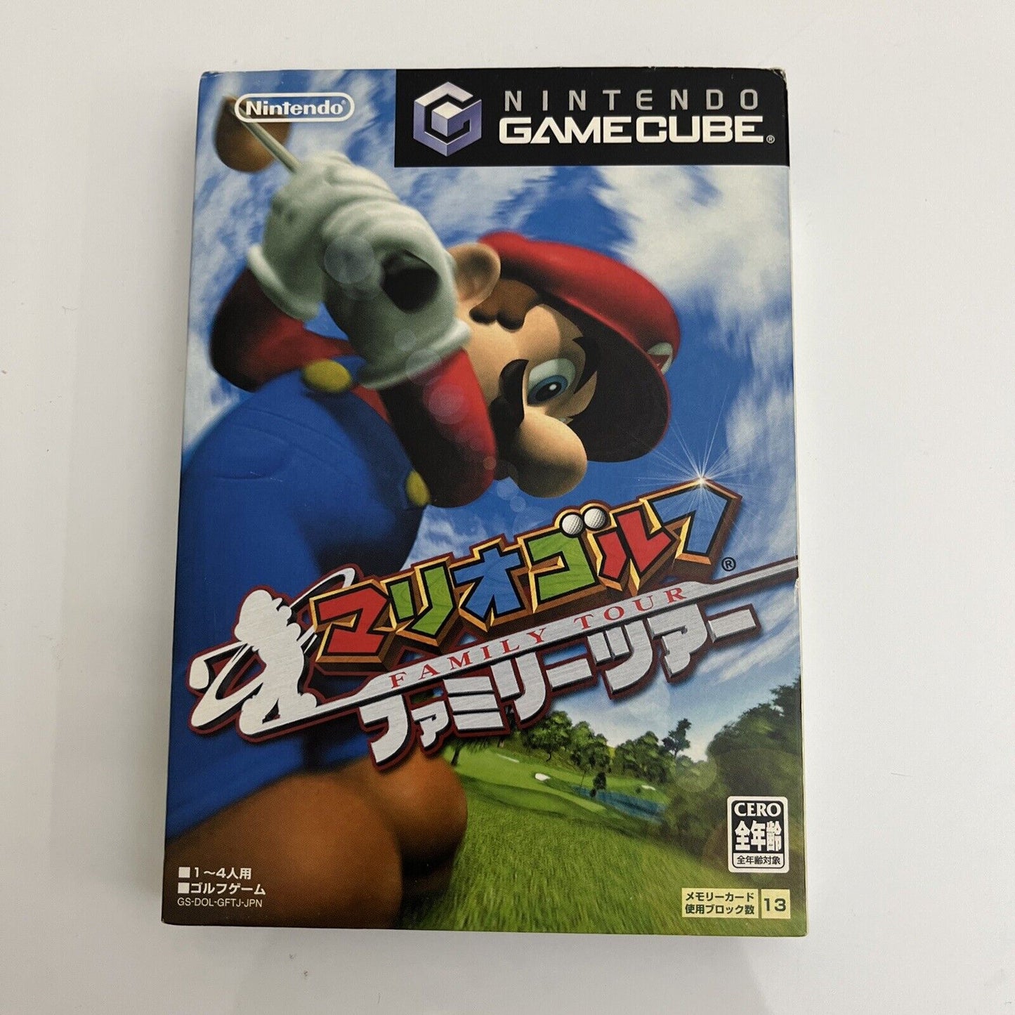 Mario Golf Family Tour - Nintendo GameCube NTSC-J JAPAN GC Game Complete