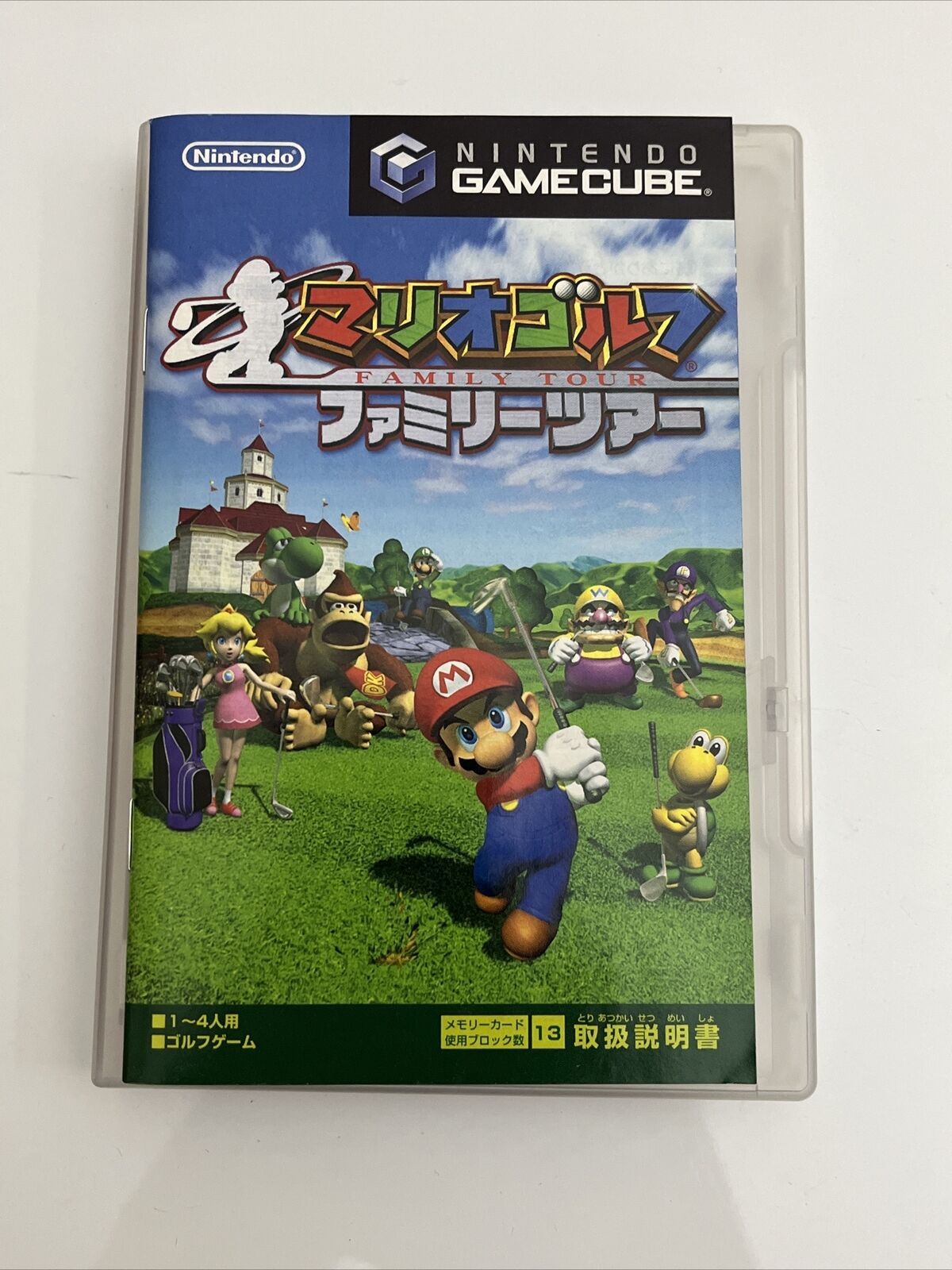 Mario Golf Family Tour - Nintendo GameCube NTSC-J JAPAN GC Game Complete