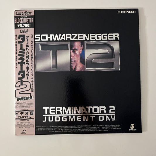 Terminator 2: Judgment Day  (LD Laserdisc, 1991) Arnold Schwarzenegger Gatefold