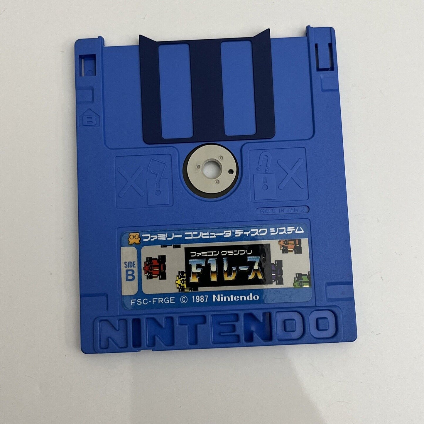 Famicom Grand Prix Mario F1 Race - Nintendo Famicom Disk NES NTSC-J JAPAN 1987