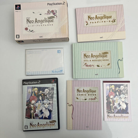 Neo Angelique Super Premium Box - Sony PlayStation PS2 NTSC-J JAPAN Complete
