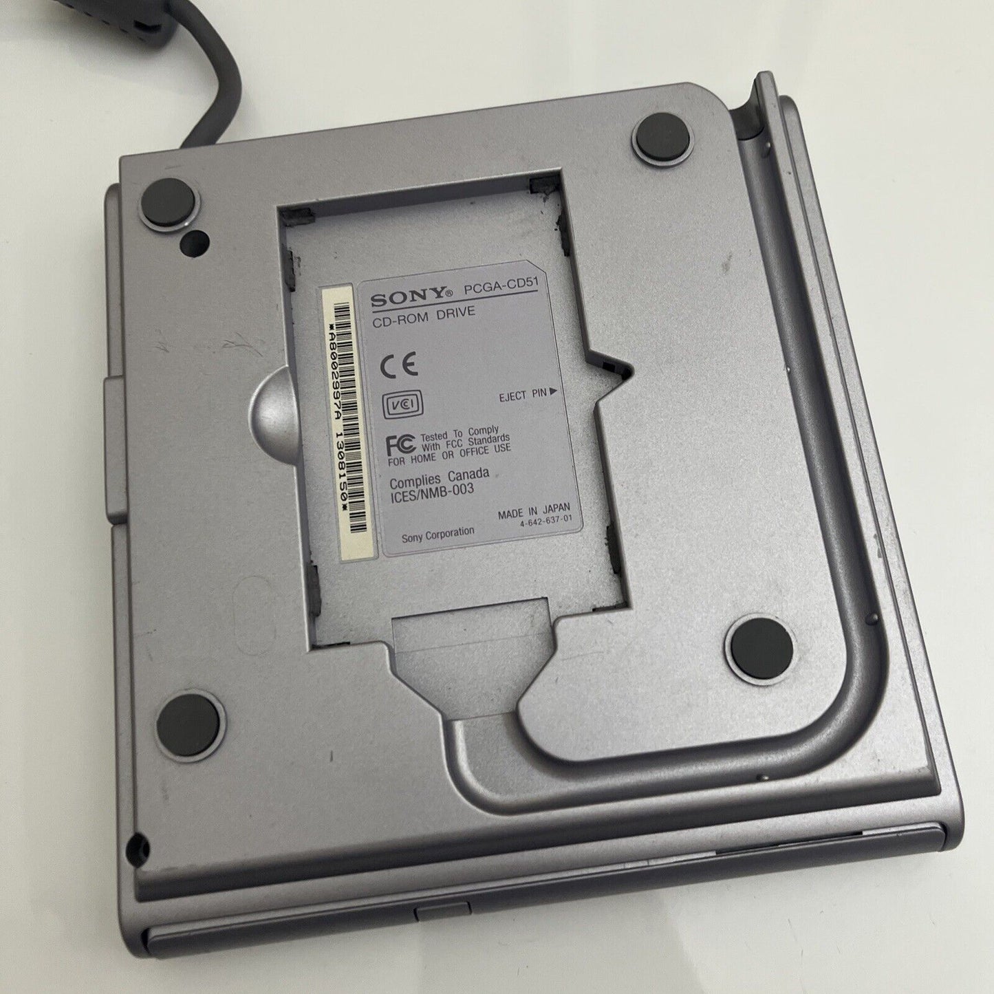 Sony VAIO CD-ROM PCMCIA Drive PCGA-CD51/A External