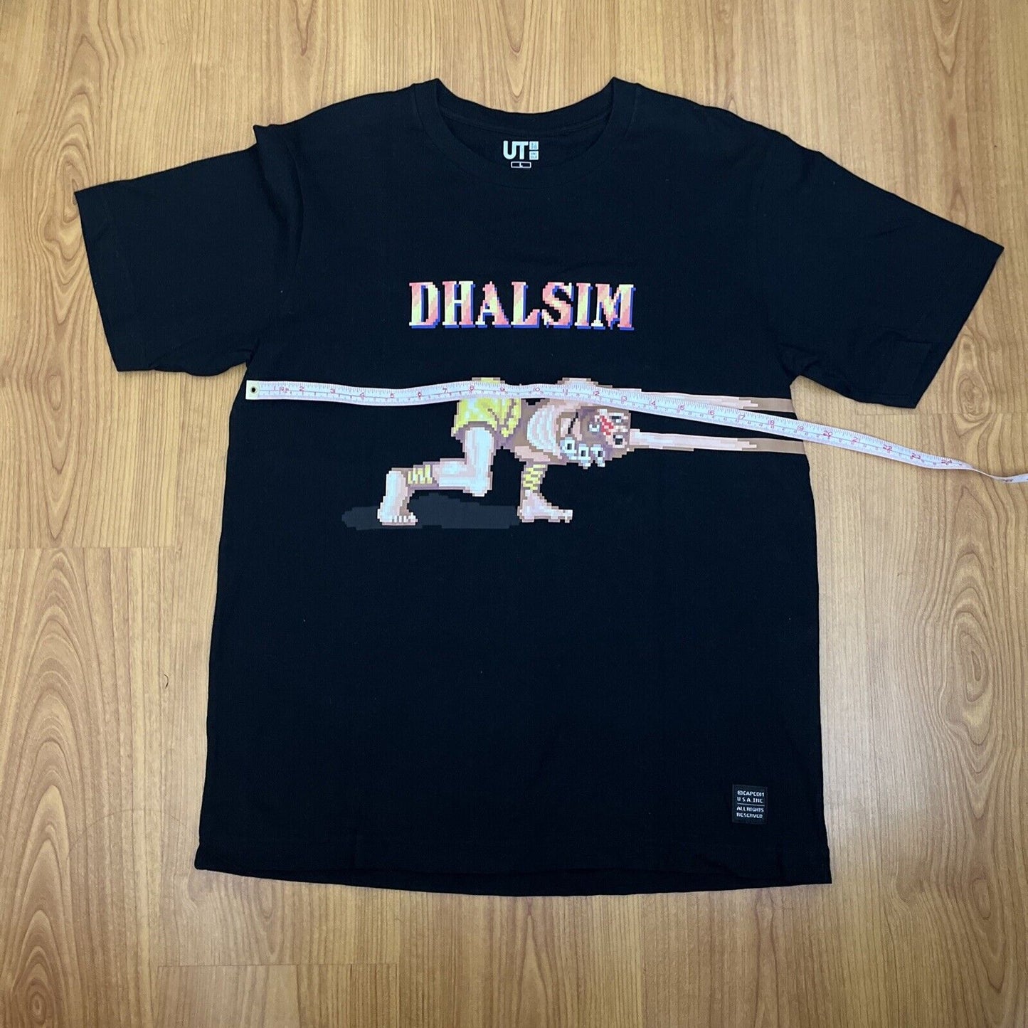 Uniqlo Streetfighter Dhalsim T-shirt Large Genuine Capcom Shirt