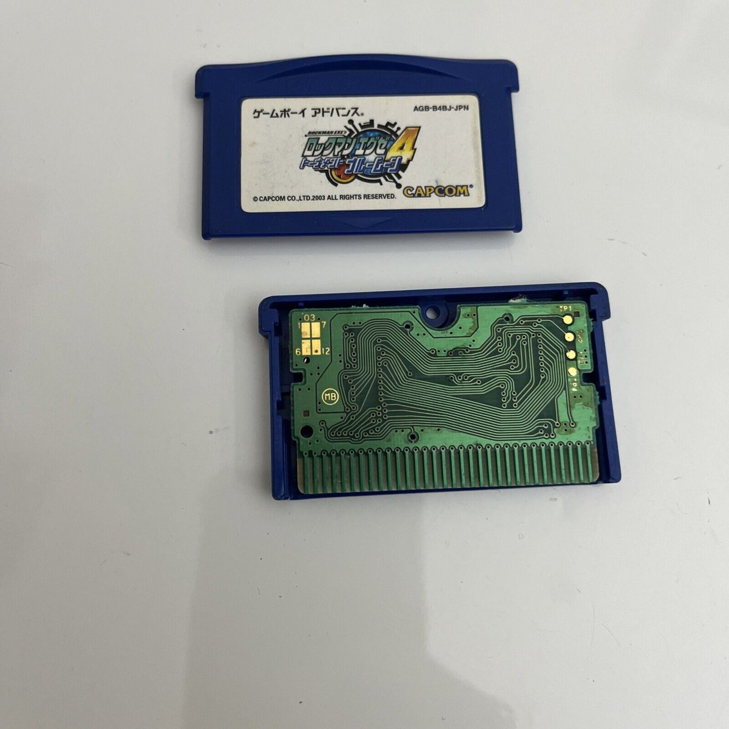 RockMan EXE 4 Tournament Blue Moon - Nintendo Gameboy Advance GBA JAPAN Game