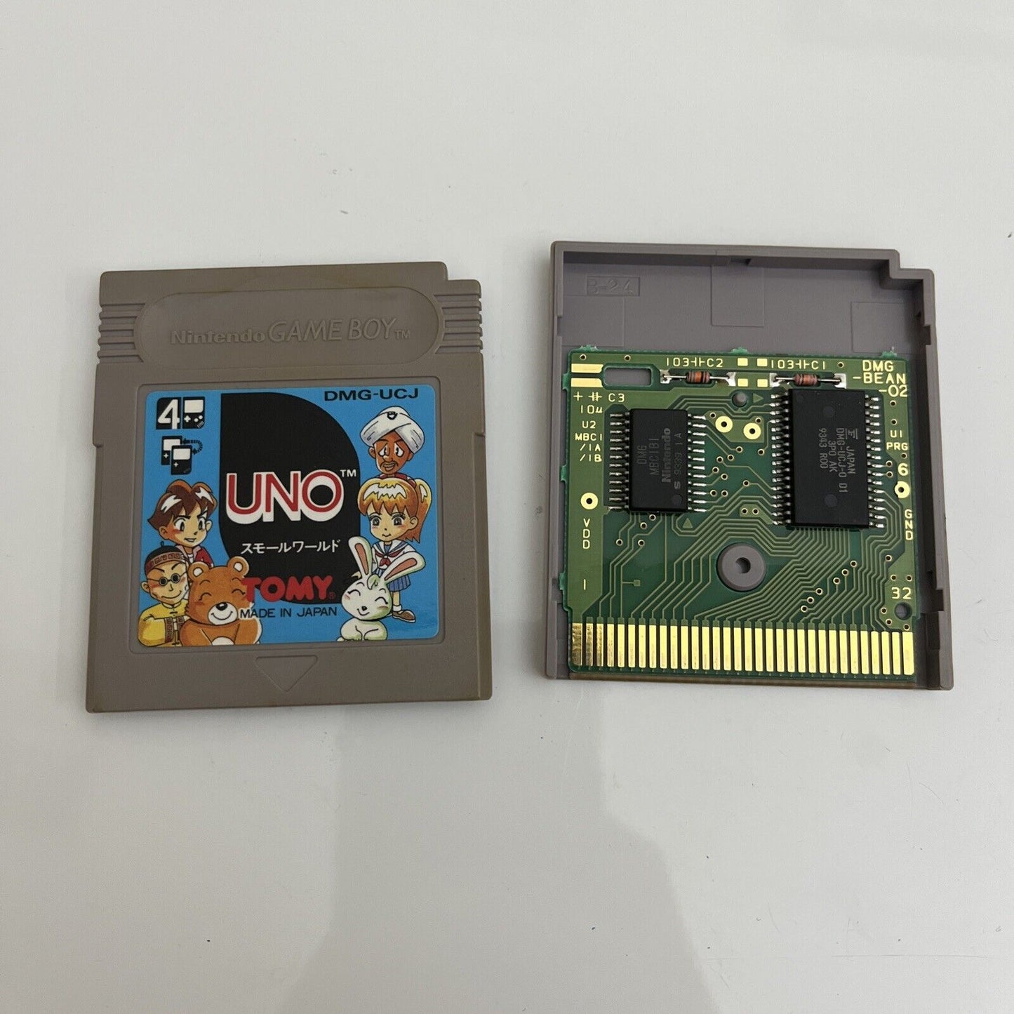 Uno Small World - Nintendo Gameboy GB JAPAN 1993 Game