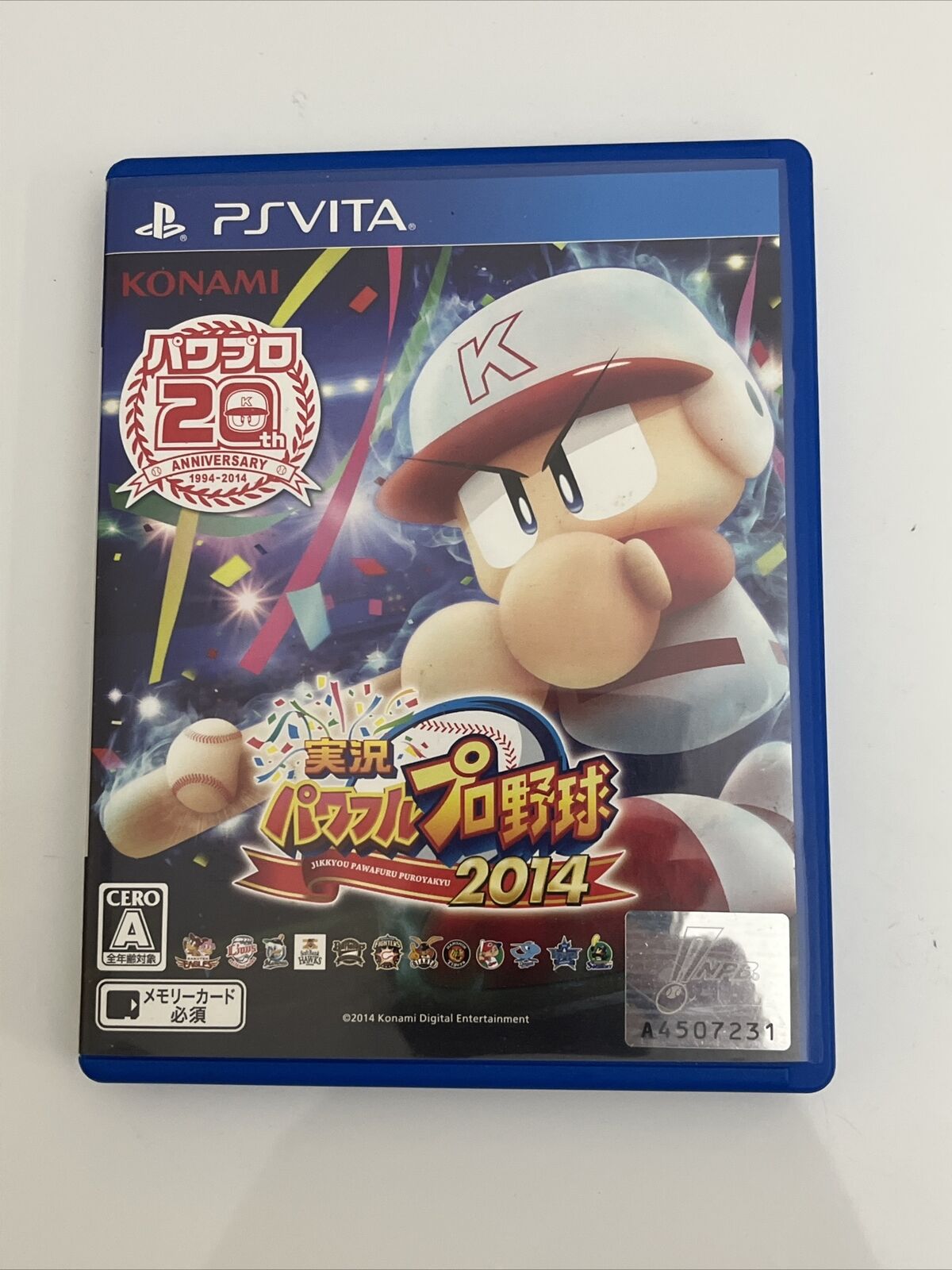 Jikkyou Powerful Pro Yakyuu 2014 Baseball - Sony PlayStation Vita PSV JAPAN Game