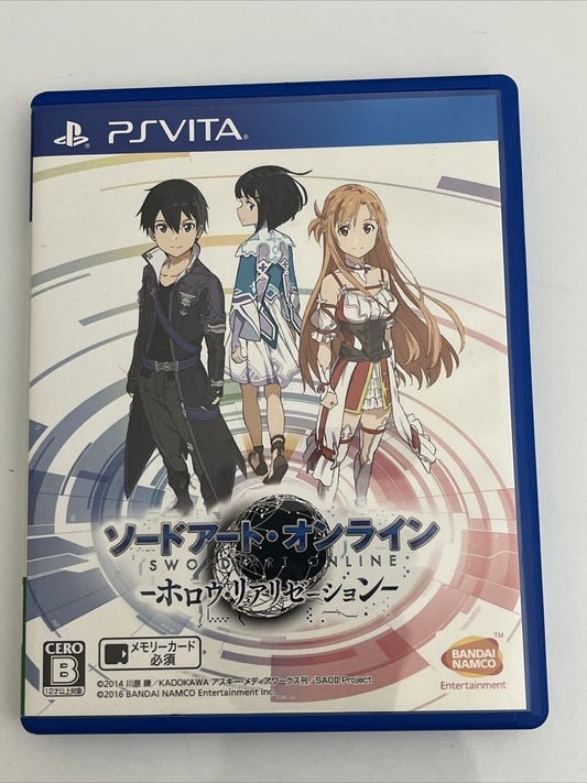 Sword Art Online Hollow Realization - Sony PlayStation Vita PSV JAPAN Game