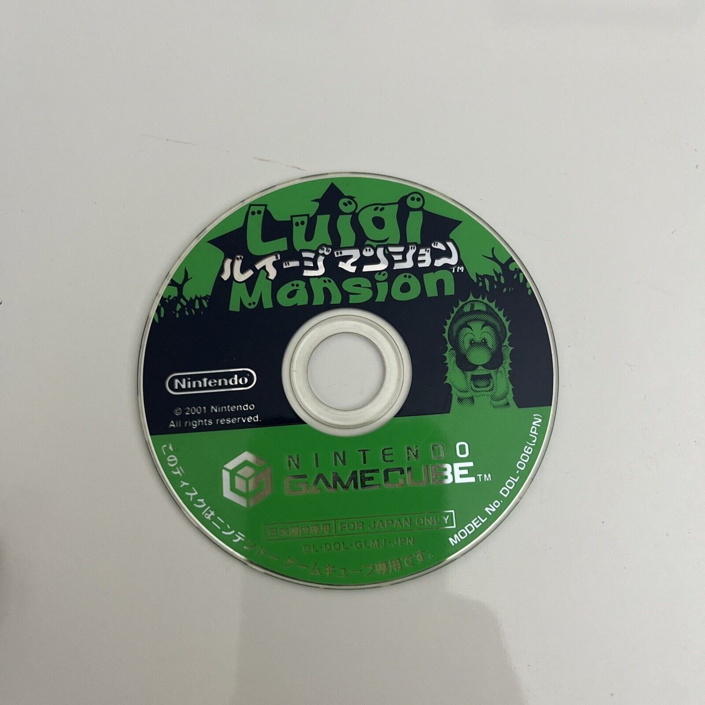Luigi Mansion - Nintendo GameCube NTSC-J JAPAN GC *Disc and Manual only