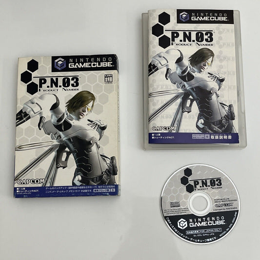 Product Number 3 P.N.03 - Nintendo GameCube NTSC-J JAPAN GC Game Complete